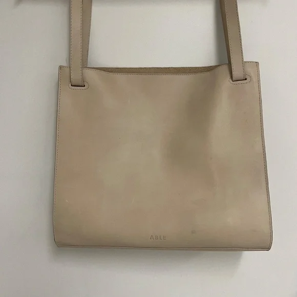 ABLE leather tote shoulder bag - Picture 5 of 7
